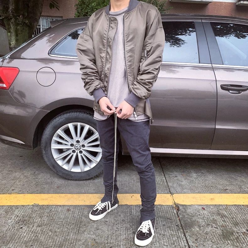 Fear of God Fear of God 4th Champagne Bomber Jacket - dmc Size US S / EU 44-46 / 1 - 7 Thumbnail