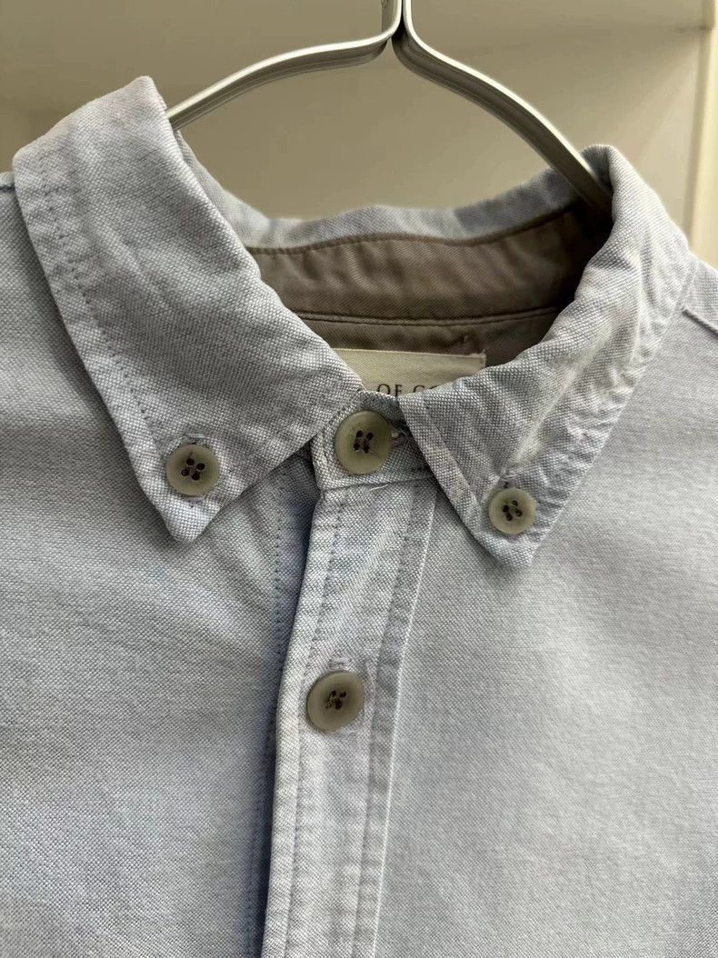 Fear of God Fear of God 4th Oxford Blue Shirt - dmc Size US S / EU 44-46 / 1 - 9 Thumbnail