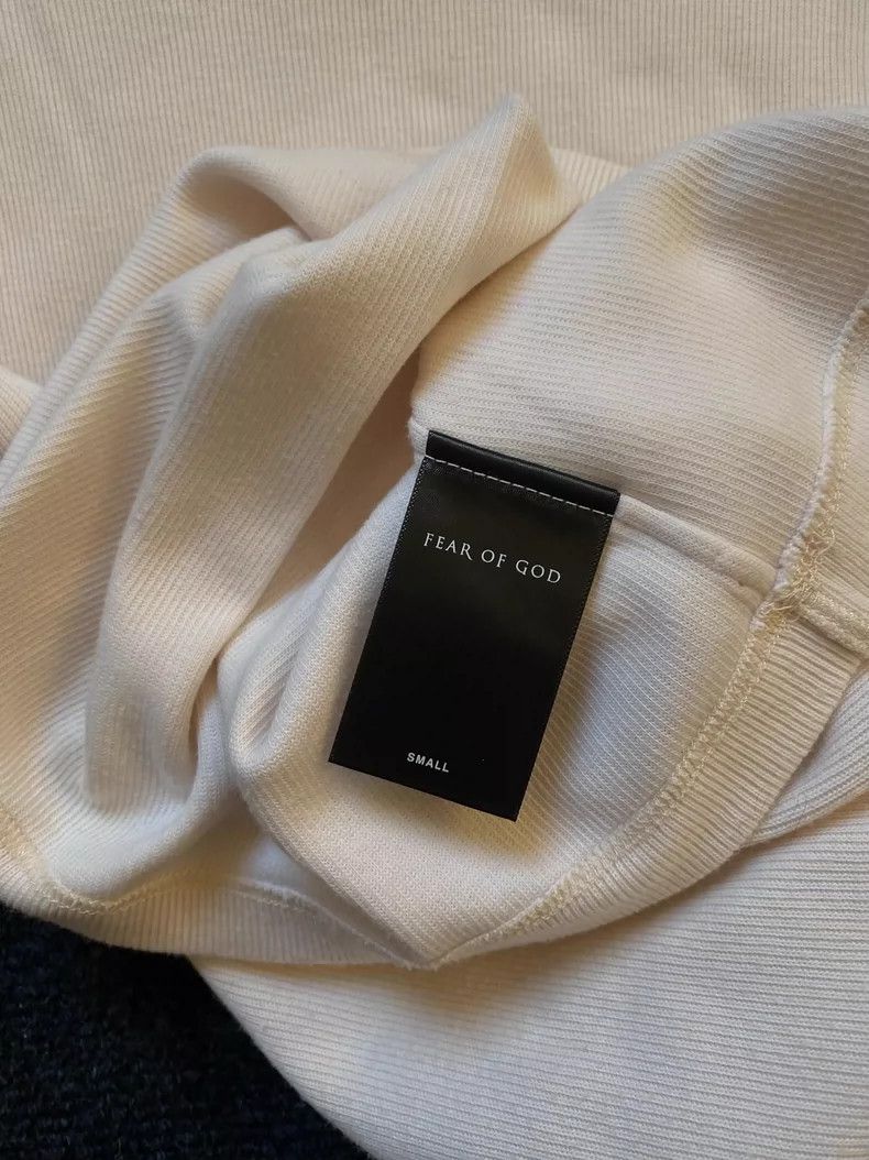 Fear of God Fear of God White Inside Out Top - dmc Size US S / EU 44-46 / 1 - 3 Thumbnail