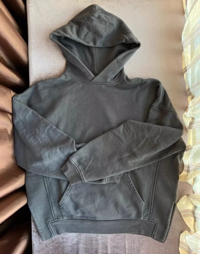 Rick Owens Gray Oversized Hooded Sweatshirt - dmc Size US L / EU 52-54 / 3 - 2 Thumbnail