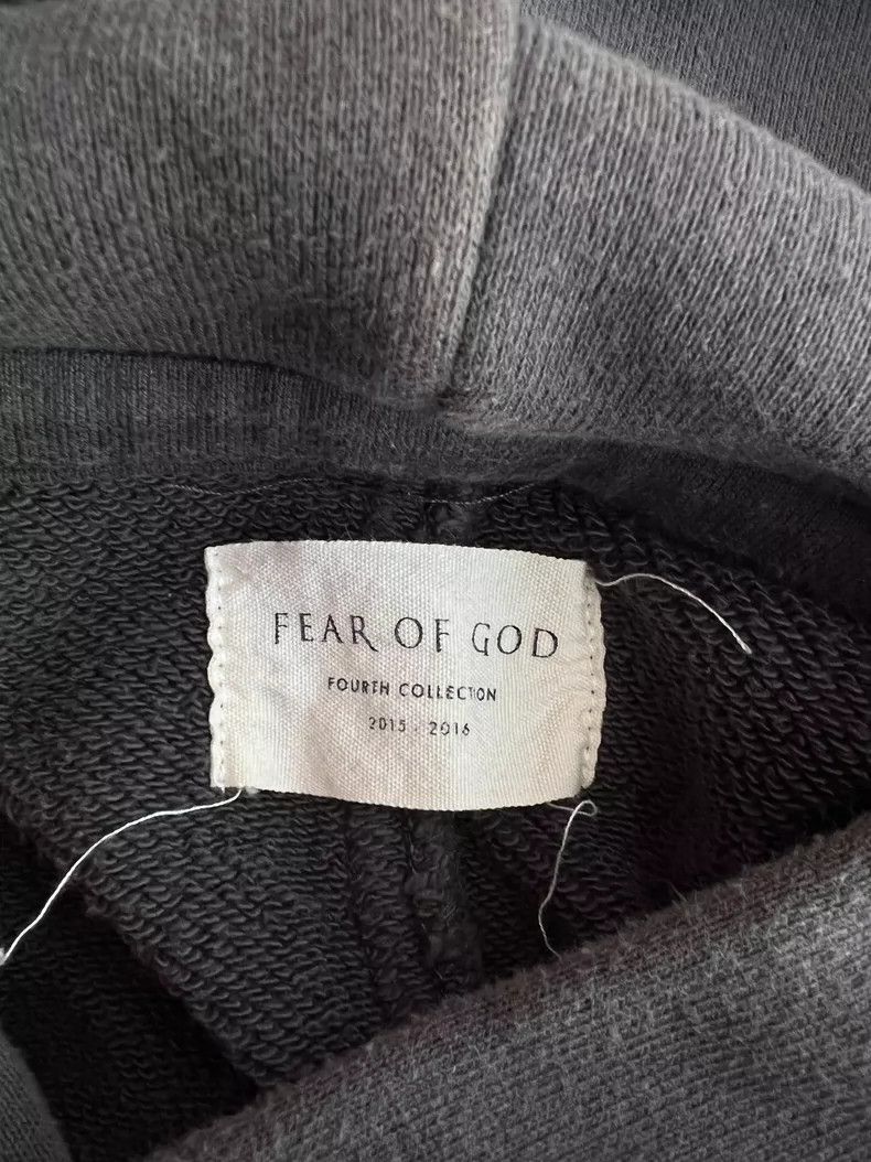 Rick Owens Gray Oversized Hooded Sweatshirt - dmc Size US L / EU 52-54 / 3 - 3 Thumbnail