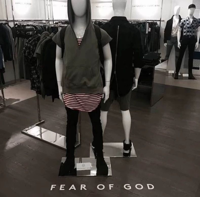 Fear of God Fear of God Third Collection Sleeveless Hoodie - dmc Size US M / EU 48-50 / 2 - 6 Thumbnail