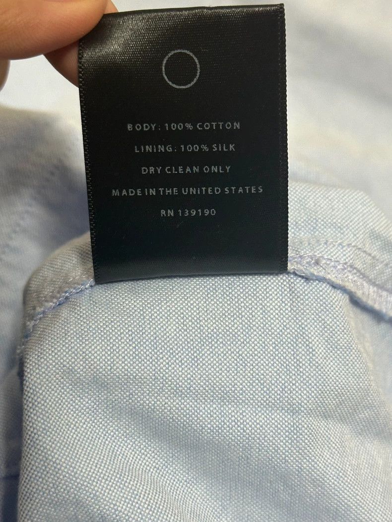 Fear of God Fear of God 4th Oxford Blue Shirt - dmc Size US S / EU 44-46 / 1 - 5 Thumbnail