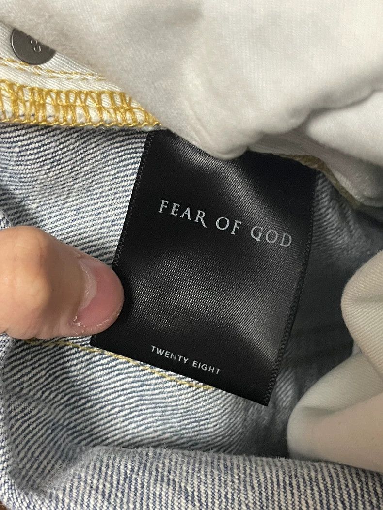 Fear of God Fear of God 4th 3batch Blue Denim - dmc Size US 28 / EU 44 - 4 Thumbnail