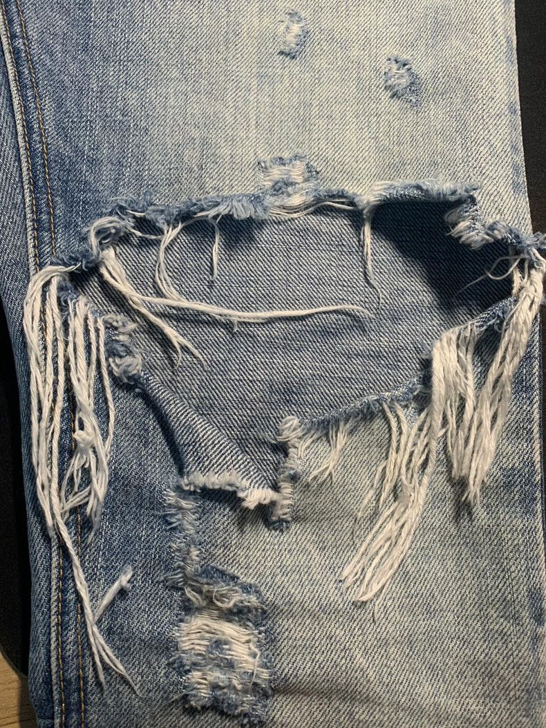 Fear of God Fear of God 4th OG Distressed Denim Jeans - dmc Size US 28 / EU 44 - 7 Thumbnail
