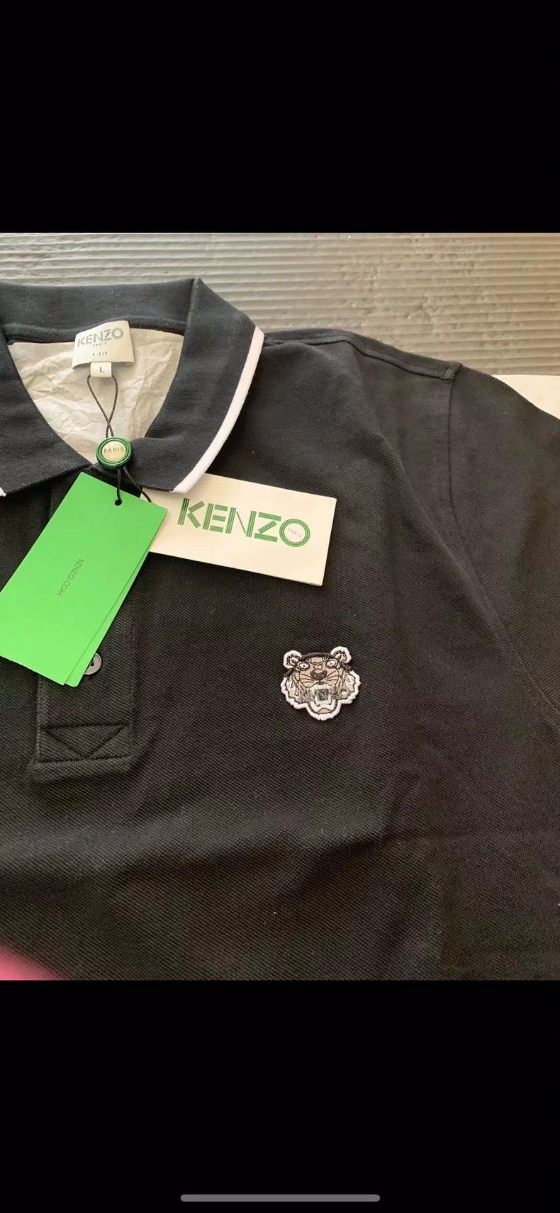 Kenzo KENZO Classic Tiger Embroidery Polo - dmc Size US L / EU 52-54 / 3 - 2 Thumbnail