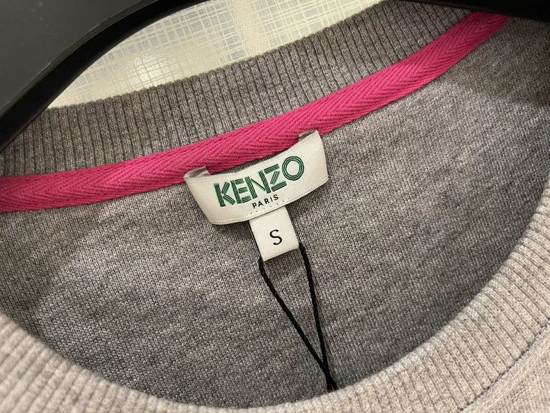 Kenzo Kenzo Gray Tiger Head Sweatshirt S - dmc Size US S / EU 44-46 / 1 - 6 Thumbnail