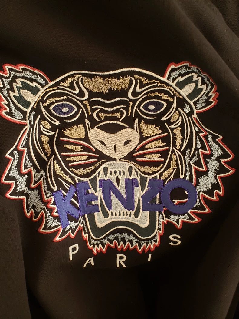 Kenzo KENZO Black Zip Hoodie Sweatshirt M - dmc Size US M / EU 48-50 / 2 - 6 Thumbnail
