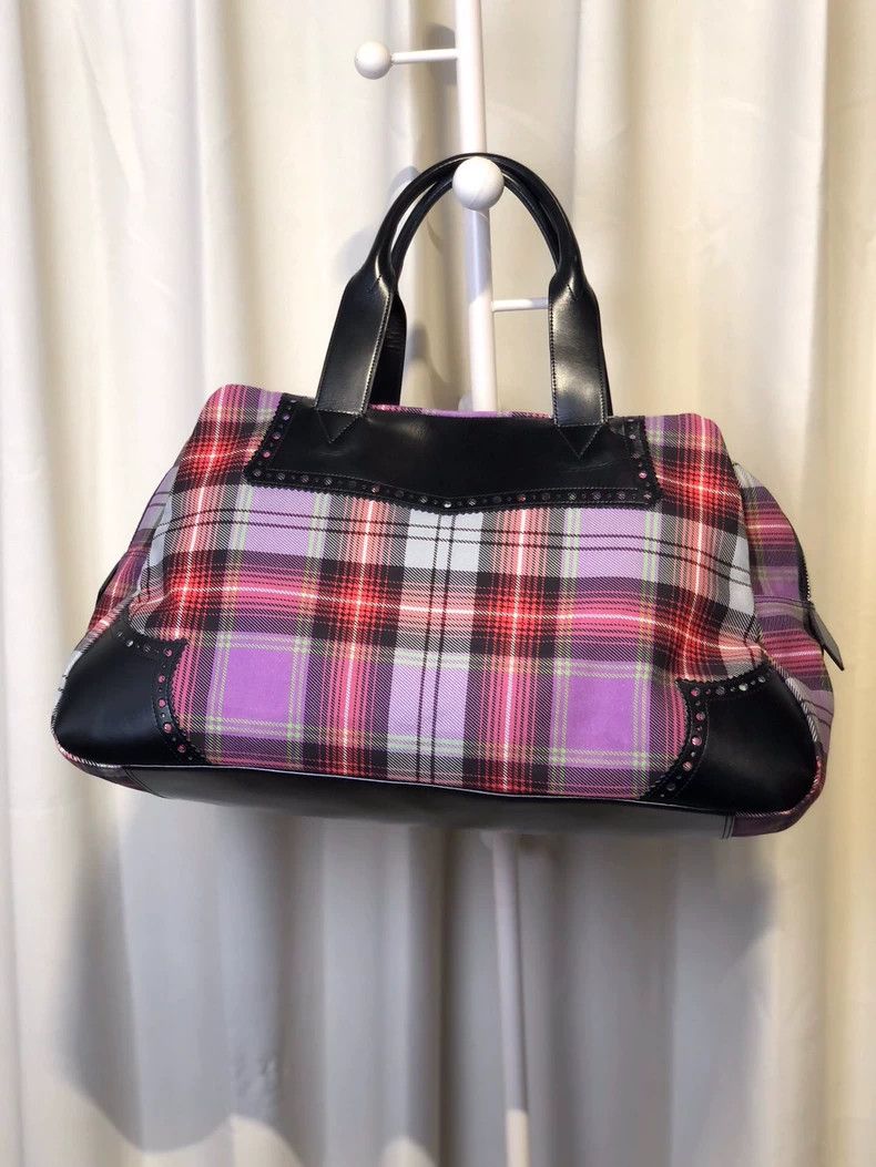 Vivienne Westwood Vivienne Westwood Vintage Plaid Saturn Bowling Bag - dmc Size ONE SIZE - 9 Thumbnail