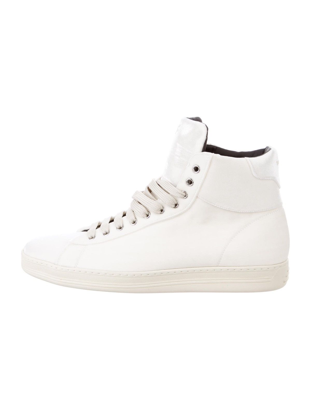 Tom Ford Tom Ford Russell velvet Sneakers White | Grailed