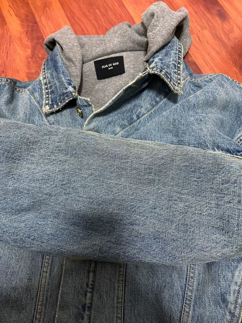 Fear of God Fear of God 5th Denim Hooded Jacket - dmc Size US M / EU 48-50 / 2 - 4 Thumbnail
