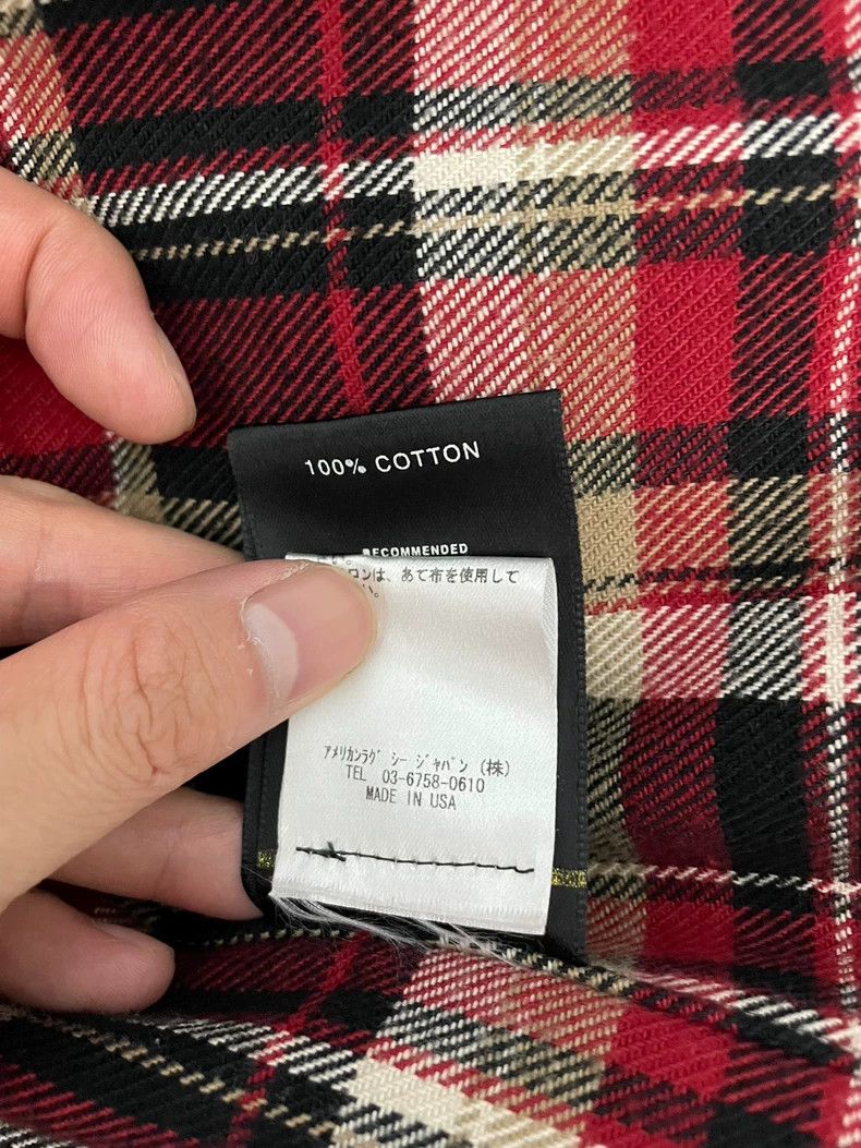 Fear of God Fear of God 5th Red Plaid Shirt - dmc Size US S / EU 44-46 / 1 - 7 Thumbnail