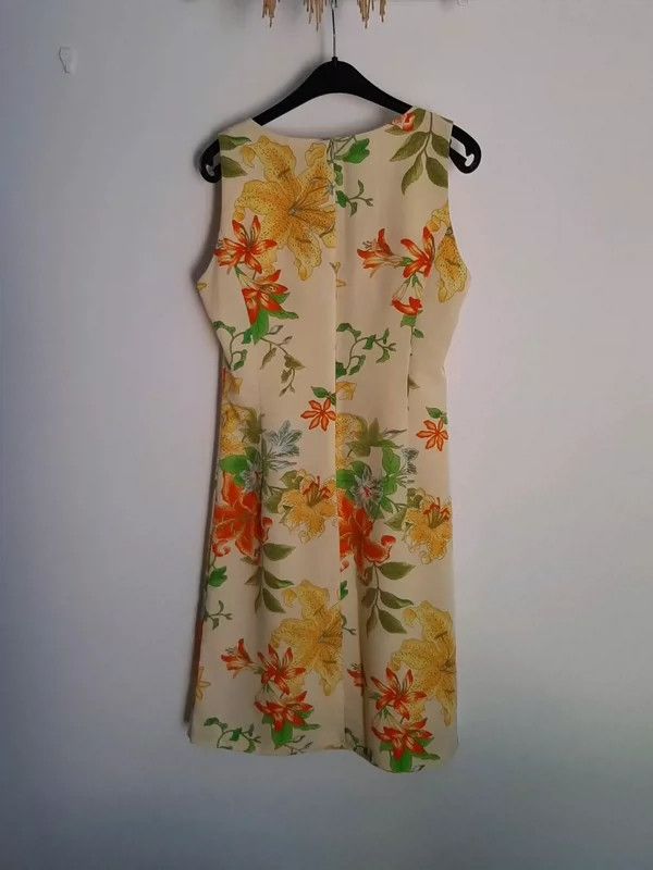 Kenzo KENZO 80s Vintage Floral Dress - dmc Size US S / EU 44-46 / 1 - 2 Thumbnail
