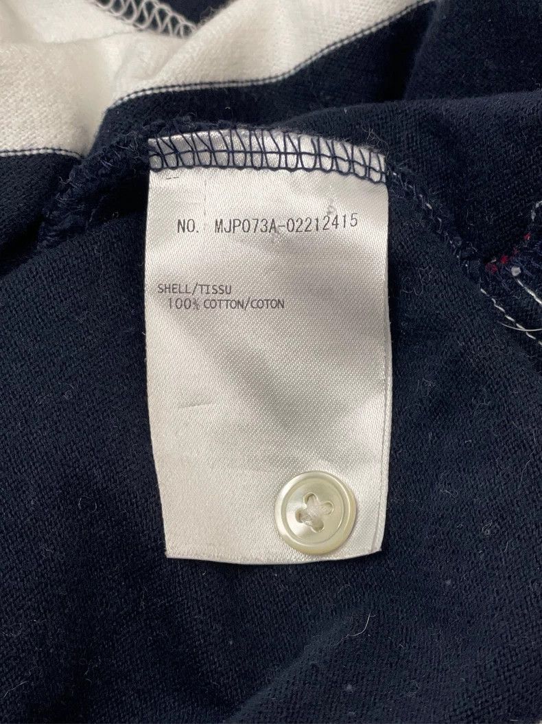 Thom Browne Thom Browne Striped Polo Longsleeve - dmc Size US S / EU 44-46 / 1 - 5 Thumbnail