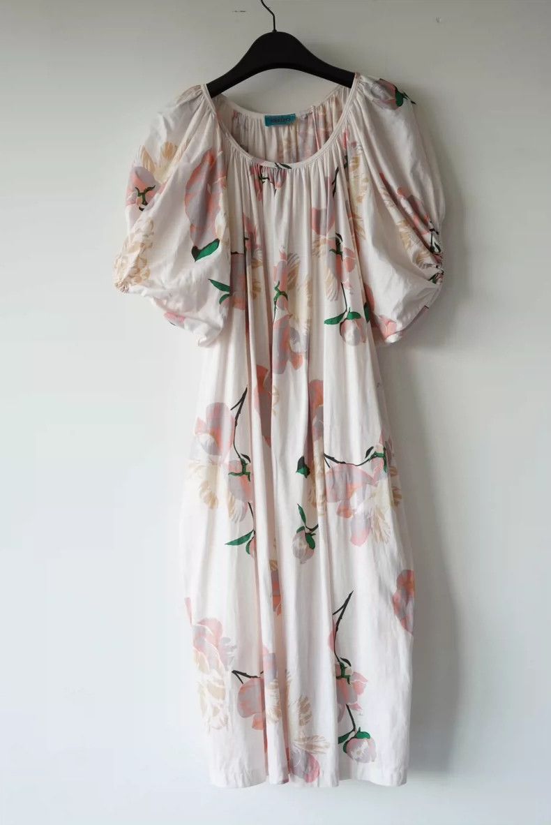 Kenzo Kenzo Vintage 80s Batwing Dress - dmc Size US 38 / EU 54 - 2 Thumbnail