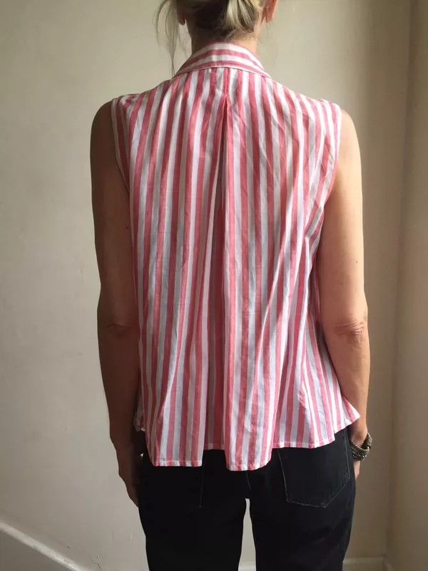 Kenzo KENZO 1980s Pleated Hem Sleeveless Top - dmc Size US S / EU 44-46 / 1 - 3 Thumbnail