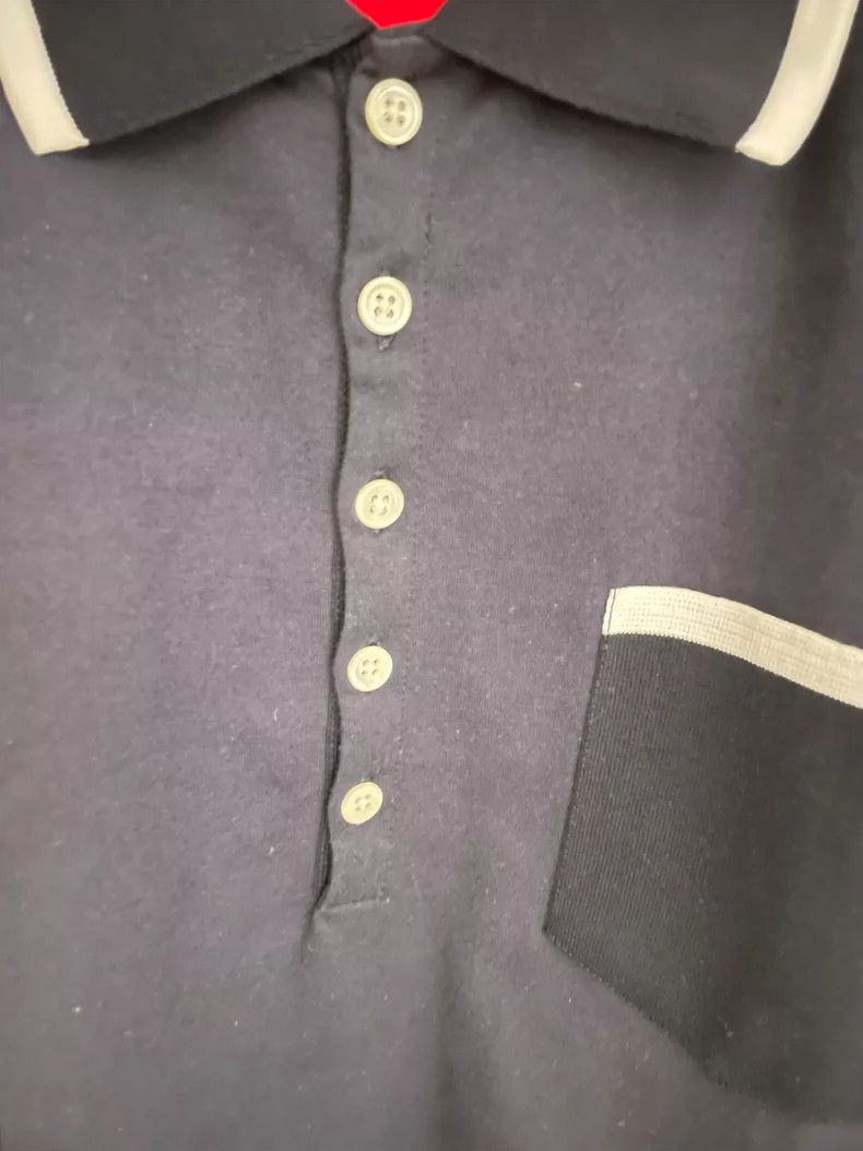 Thom Browne Thom Browne Men's Short Sleeve Polo Shirt - dmc Size US XS / EU 42 / 0 - 5 Thumbnail