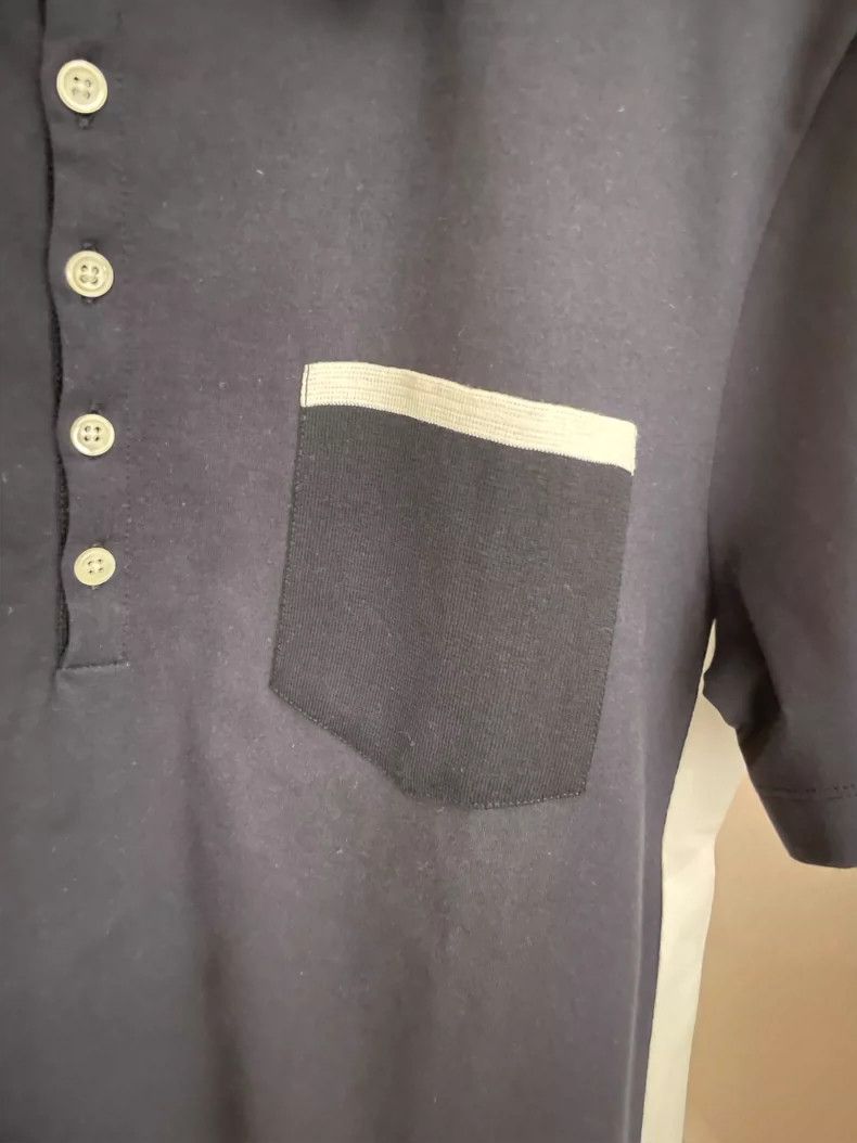 Thom Browne Thom Browne Men's Short Sleeve Polo Shirt - dmc Size US XS / EU 42 / 0 - 4 Thumbnail