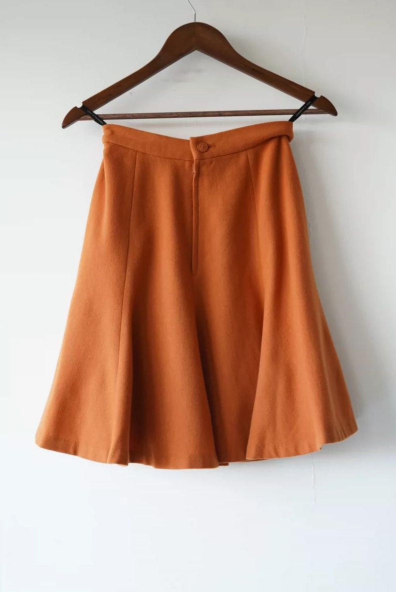 Kenzo Kenzo Vintage Wool Midi Skirt - dmc Size US 38 / EU 54 - 2 Thumbnail