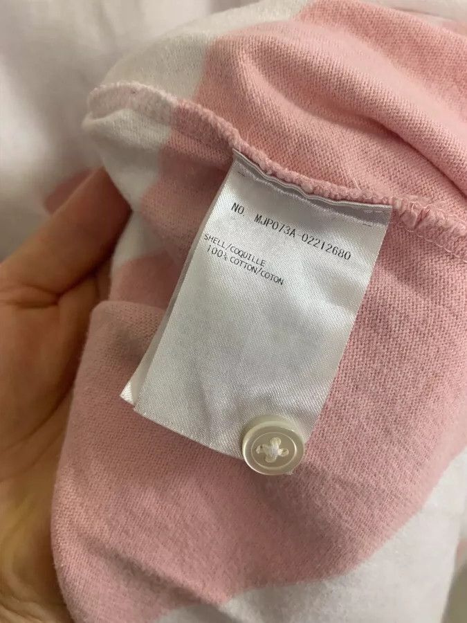 Thom Browne Thom Browne Striped Long Sleeve Polo - dmc Size US L / EU 52-54 / 3 - 6 Thumbnail
