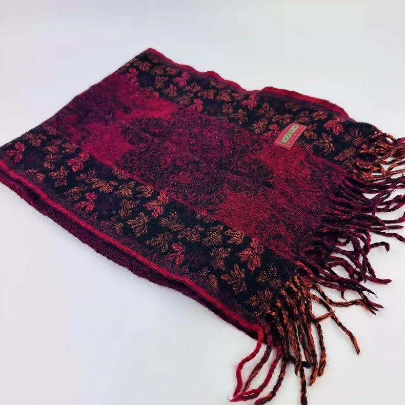 Kenzo KENZO 80s Wool Large Shawl - dmc Size ONE SIZE - 2 Thumbnail