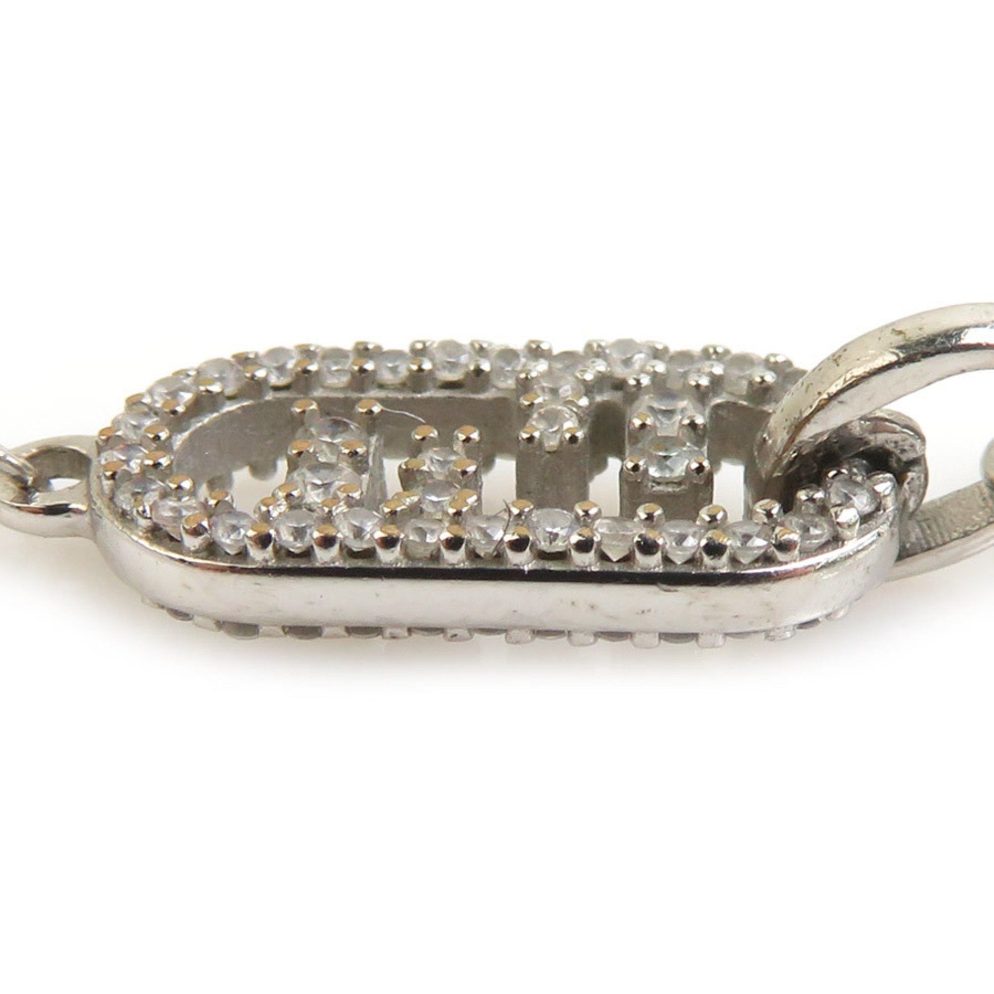 Fendi Fendi Orlocke Metal Silver Bracelet for Women h31483g Size ONE SIZE - 3 Thumbnail