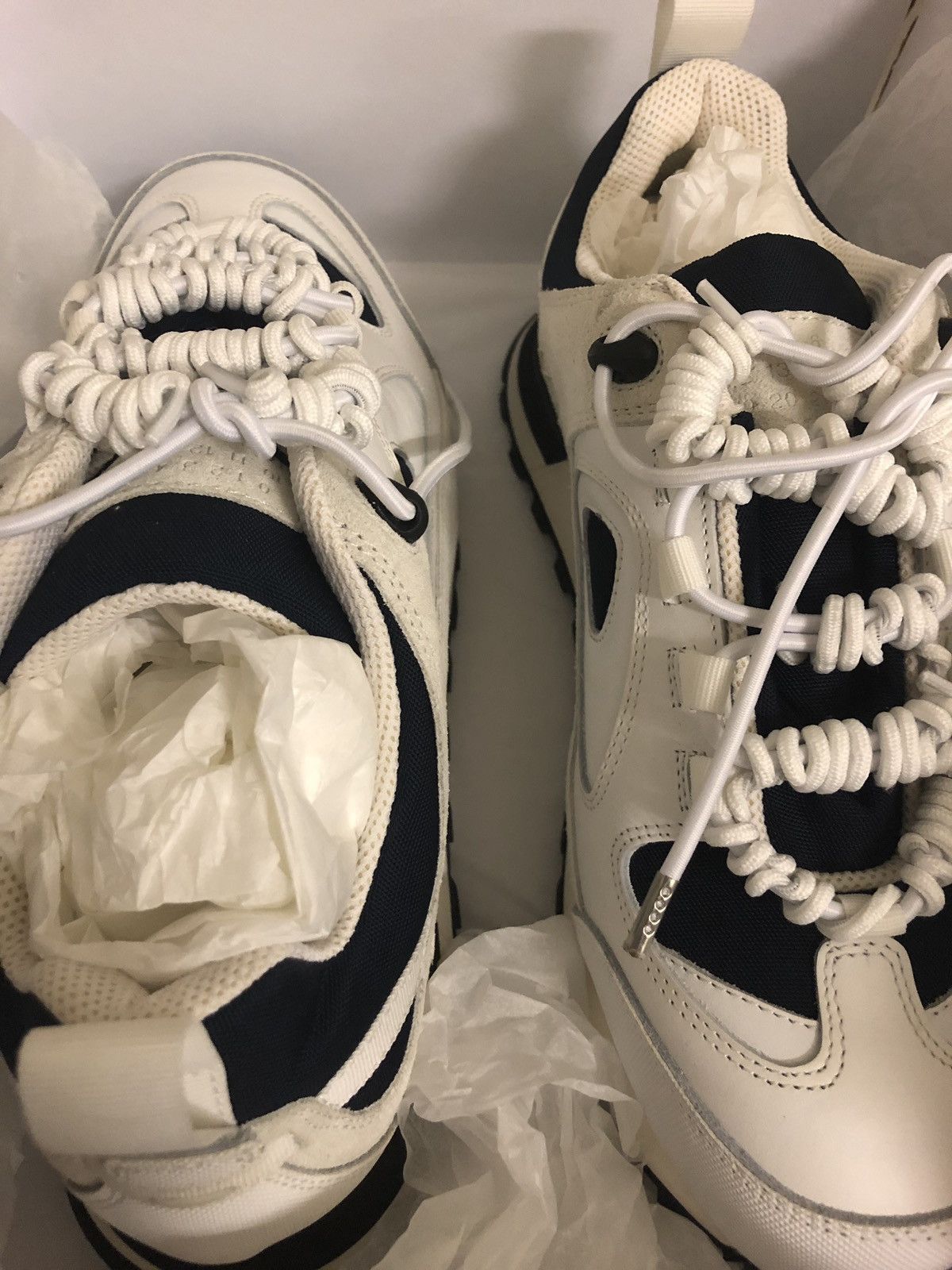 Maison Margiela NEW WITH TAG White Security Runner Sneakers Grailed