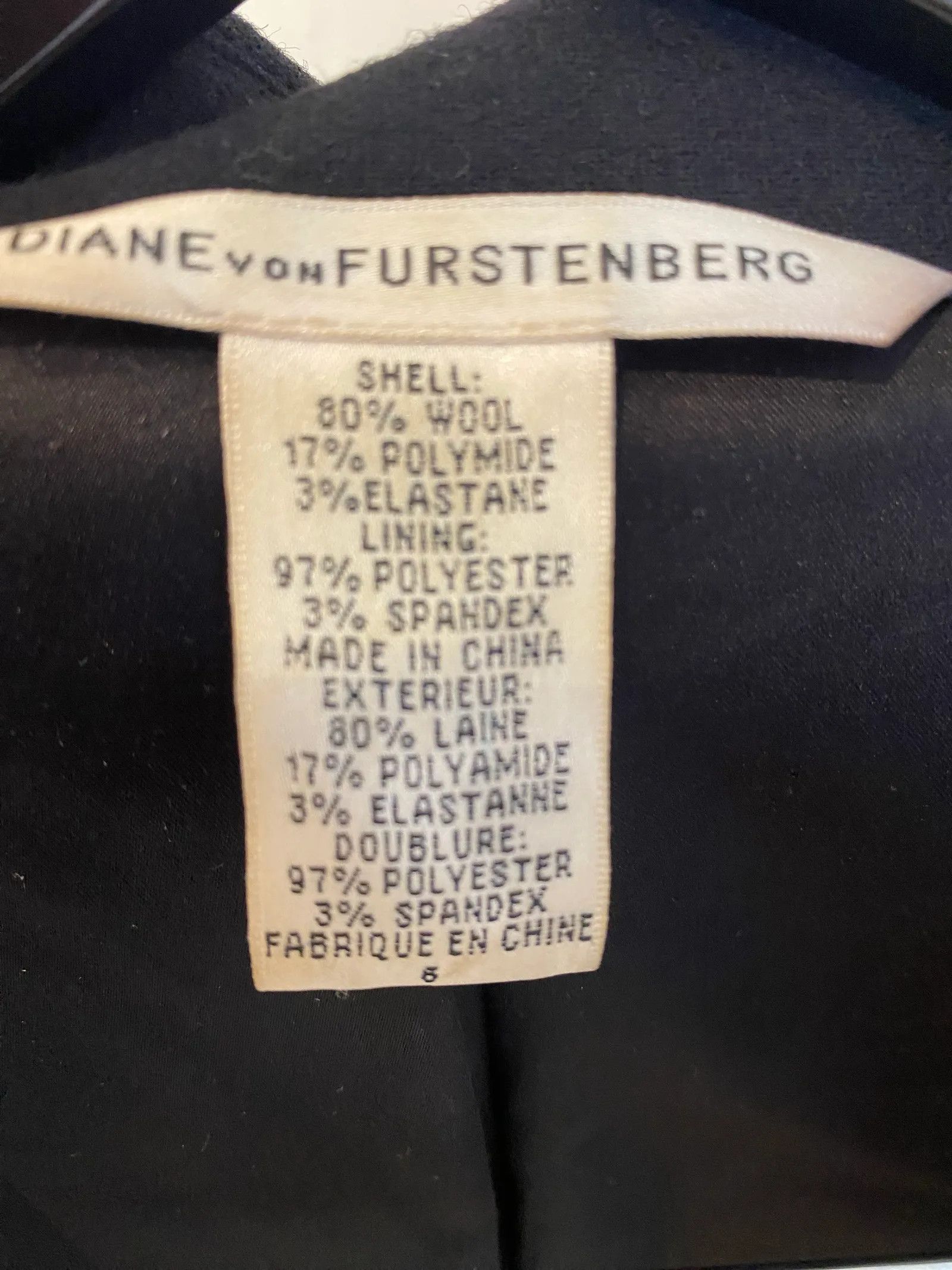 Diane von Furstenberg Diane von Furstenberg Blazer Size XS / US 0-2 / IT 36-38 - 3 Thumbnail