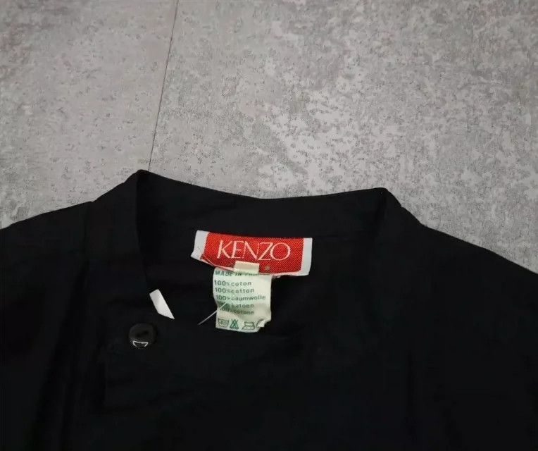 Kenzo 70s Kenzo Diagonal Placket Coat Top - dmc Size US S / EU 44-46 / 1 - 2 Thumbnail