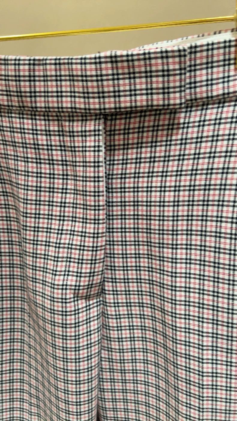 Thom Browne Thom Browne Women's Check Cropped Pants - dmc Size US 31 - 2 Thumbnail