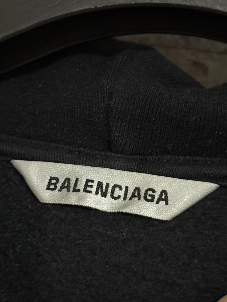 Balenciaga Balenciaga Seven Languages Black Hoodie - dmc Size US XS / EU 42 / 0 - 3 Thumbnail