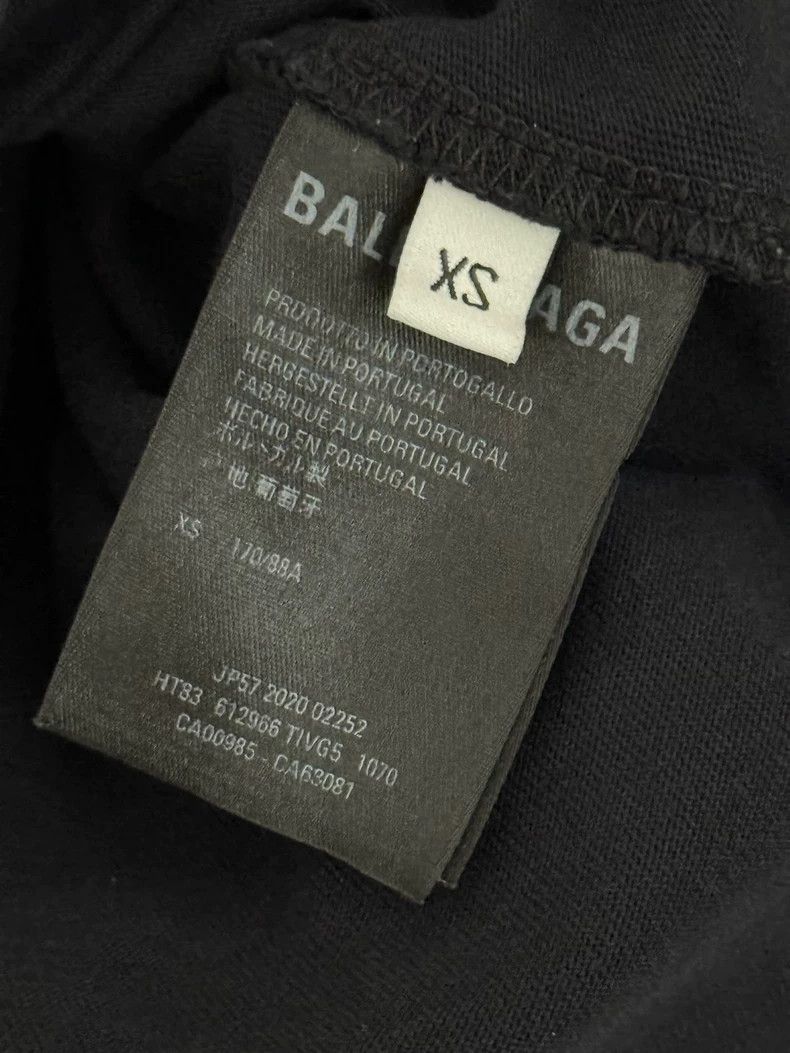Balenciaga Balenciaga Black Short Sleeve Logo T-Shirt - dmc Size US XS / EU 42 / 0 - 4 Thumbnail