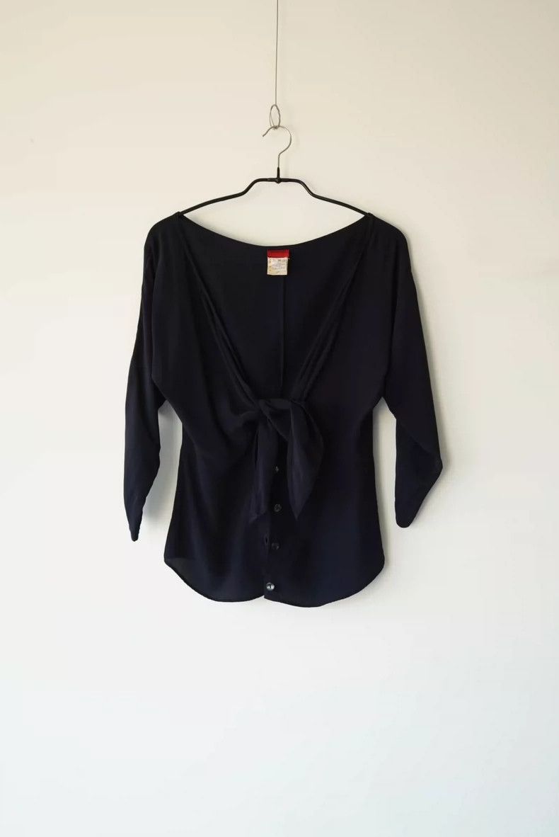Kenzo Kenzo 80s Vintage Chest Sash Top - dmc Size US S / EU 44-46 / 1 - 2 Thumbnail