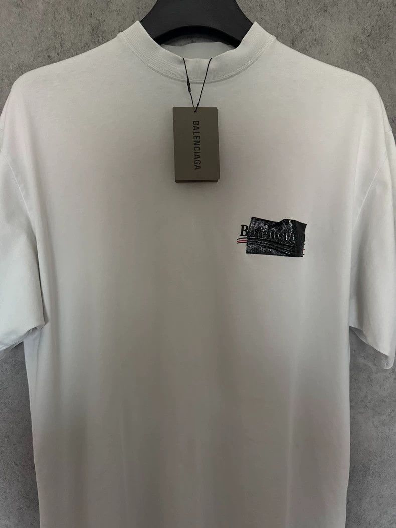Balenciaga Tape Covered Coke Logo Tee - dmc