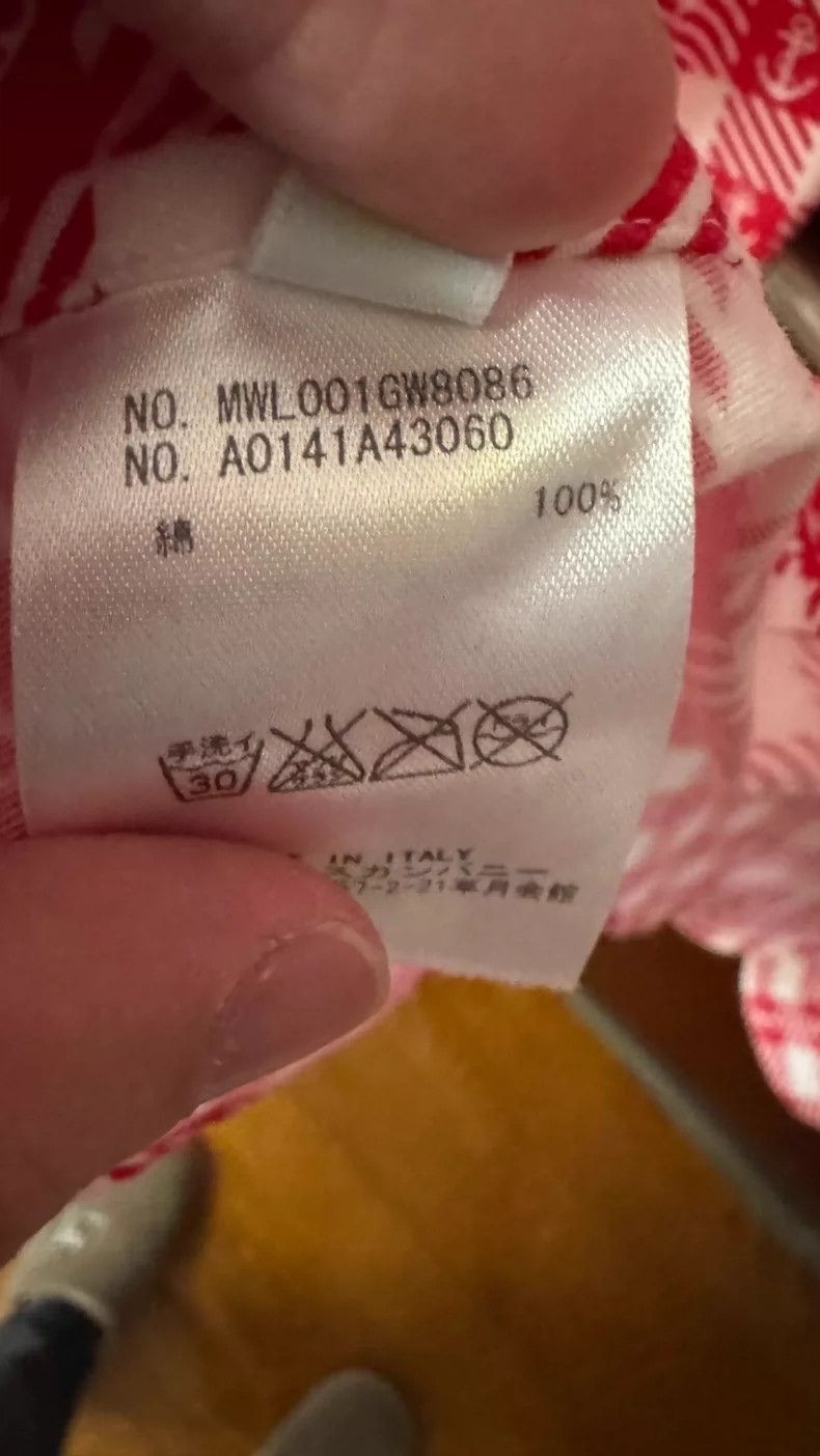 Thom Browne Thom Browne Red White Check Shirt - dmc Size US XXS / EU 40 - 5 Thumbnail