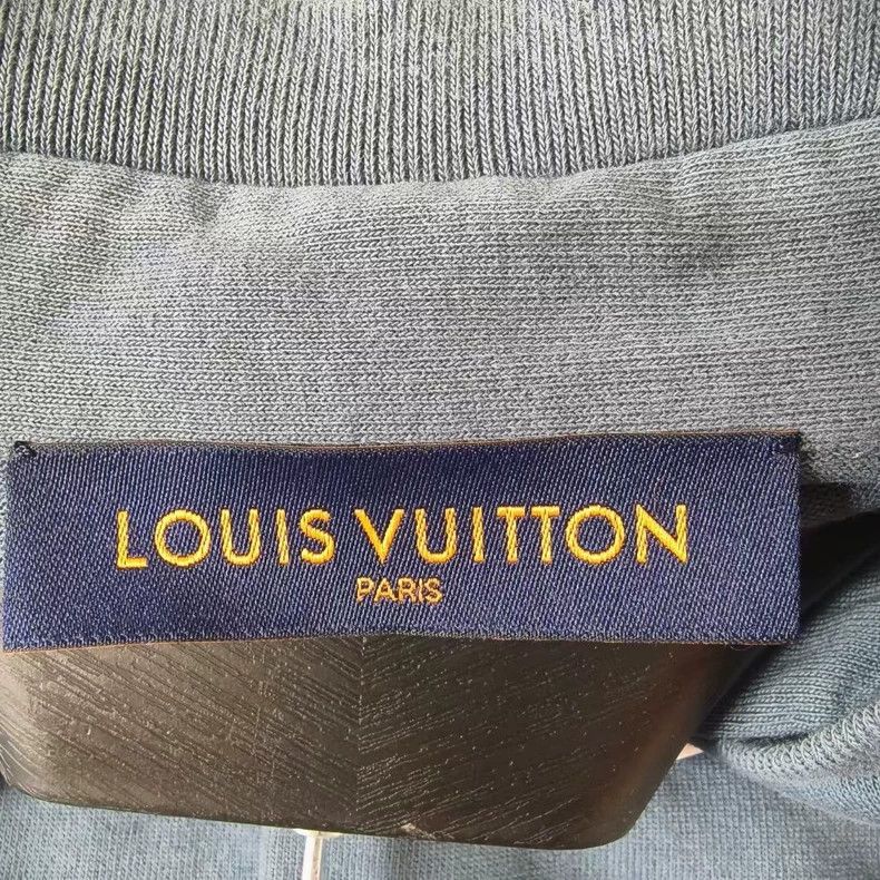 Louis Vuitton Louis Vuitton Blue Stripe Logo Short Sleeve Shirt - dmc Size US S / EU 44-46 / 1 - 3 Thumbnail
