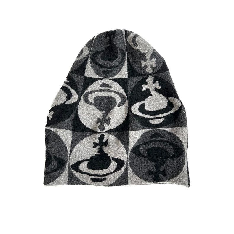 Vivienne Westwood Vivienne Westwood Oversized Wool Beanie - dmc Size ONE SIZE - 2 Thumbnail