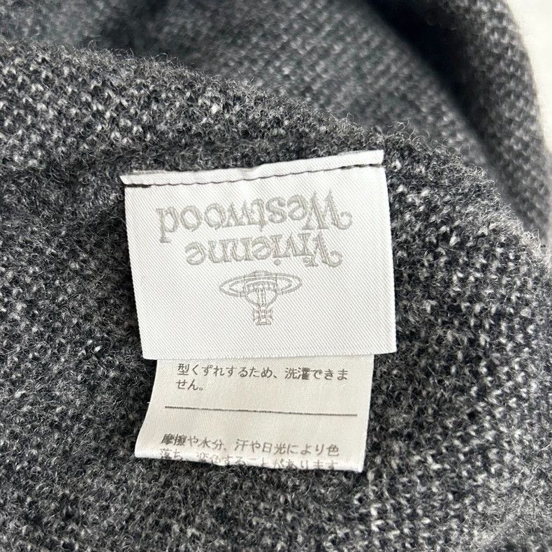 Vivienne Westwood Vivienne Westwood Oversized Wool Beanie - dmc Size ONE SIZE - 4 Thumbnail