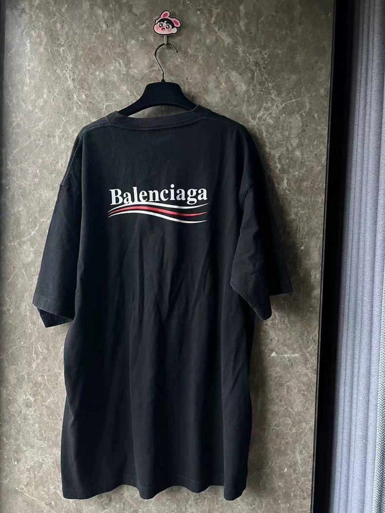 Balenciaga Balenciaga Coke Print Short Sleeve Tee - dmc Size US M / EU 48-50 / 2 - 2 Thumbnail