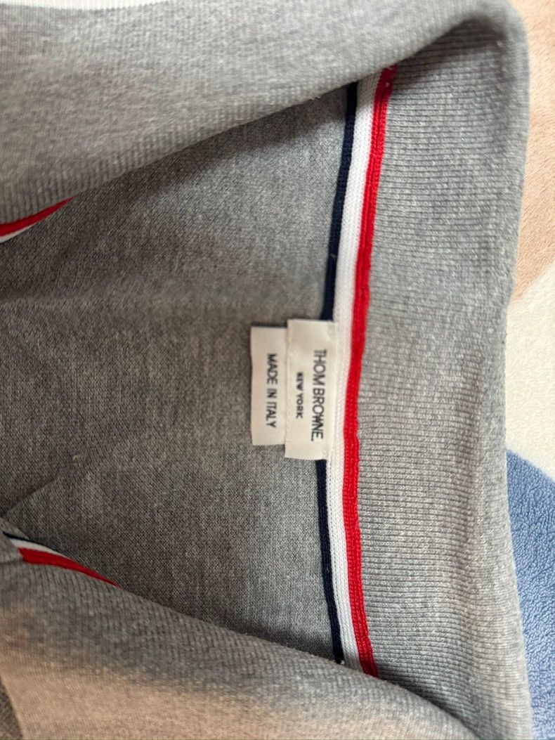 Thom Browne Thom Browne Gray Short Sleeve T-shirt - dmc Size US XL / EU 56 / 4 - 2 Thumbnail