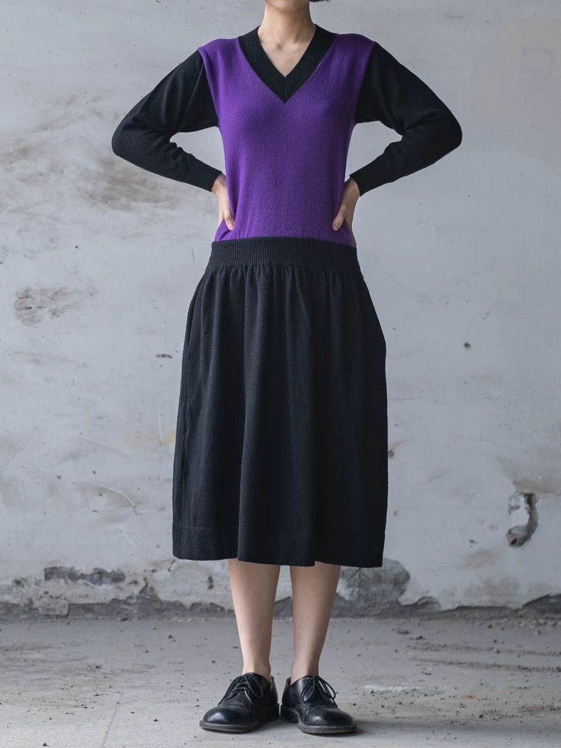 Kenzo 1980s KENZO V-Neck Knit Dress - dmc Size US XS / EU 42 / 0 - 3 Thumbnail