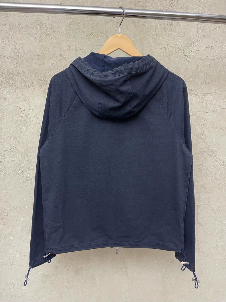 Thom Browne Thom Browne Navy Zip Hooded Jacket - dmc Size US XS / EU 42 / 0 - 4 Thumbnail