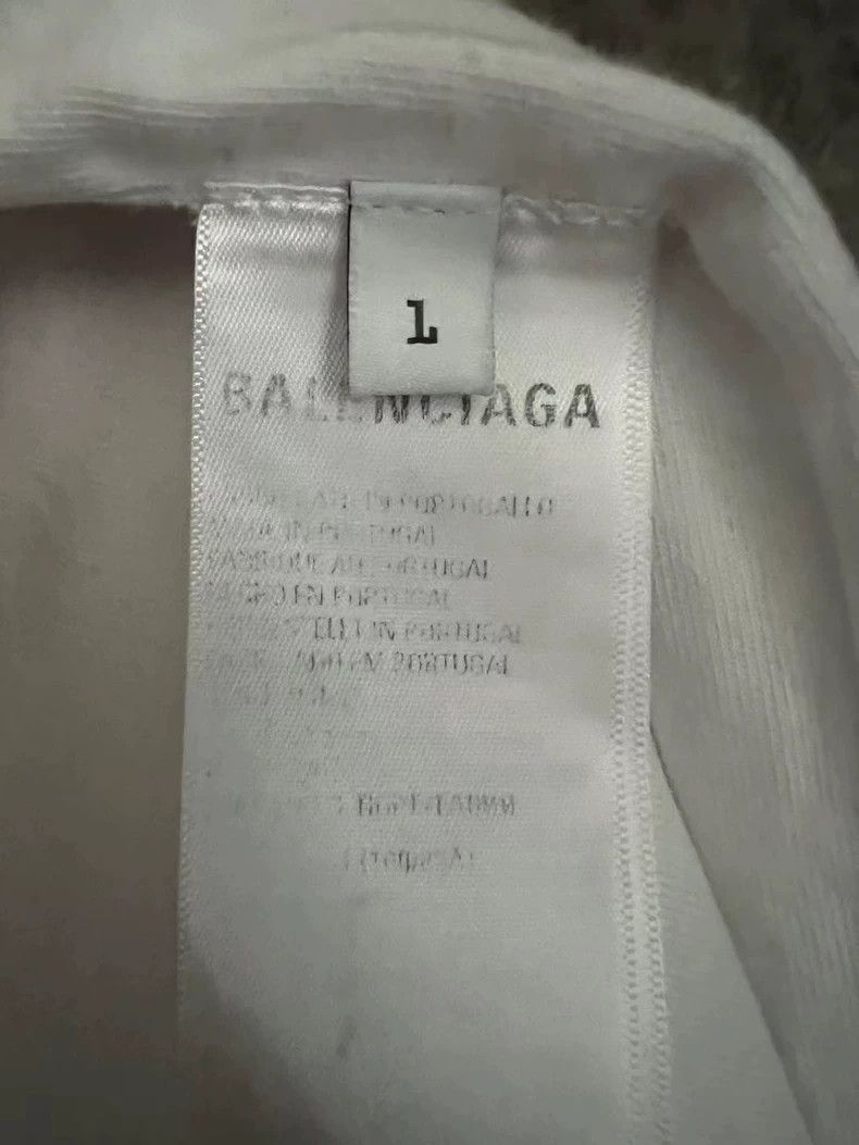 Balenciaga Balenciaga adidas collaborative printed short-sleeve tee - dmc Size US S / EU 44-46 / 1 - 4 Thumbnail