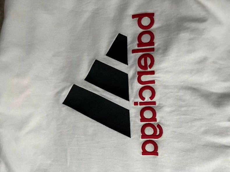 Balenciaga Balenciaga adidas collaborative printed short-sleeve tee - dmc Size US S / EU 44-46 / 1 - 5 Thumbnail