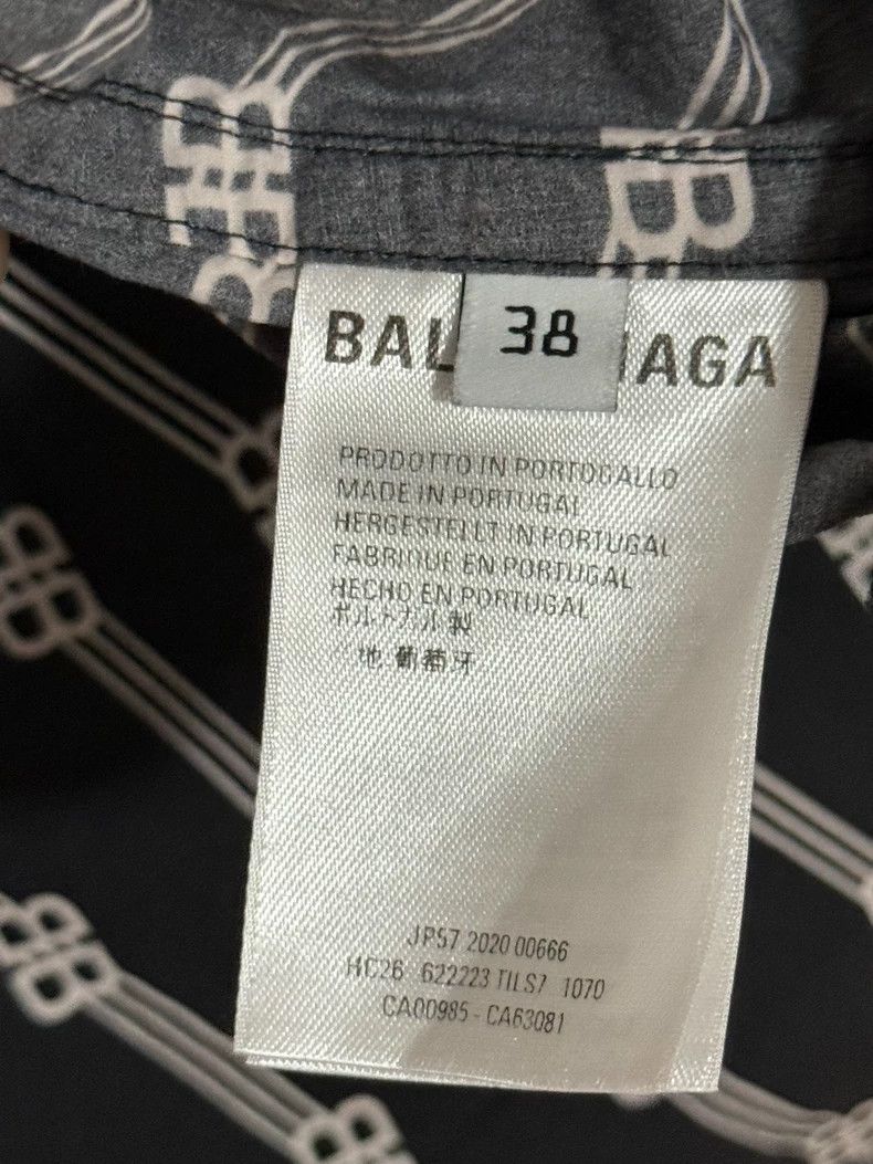 Balenciaga Balenciaga logo print short sleeve jacket - dmc Size US XS / EU 42 / 0 - 4 Thumbnail