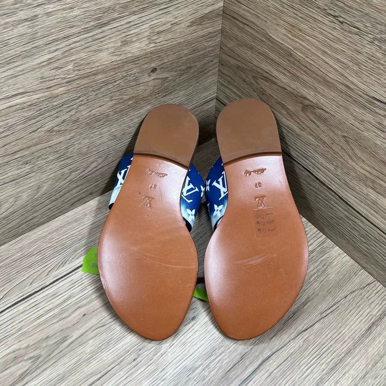 Louis Vuitton LV Palma Blue White Gradient Sandals - dmc Size US 7.5 / EU 40-41 - 5 Thumbnail