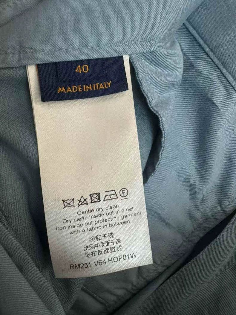 Louis Vuitton Louis Vuitton Blue Cargo Casual Pants - dmc Size US 31 - 4 Thumbnail
