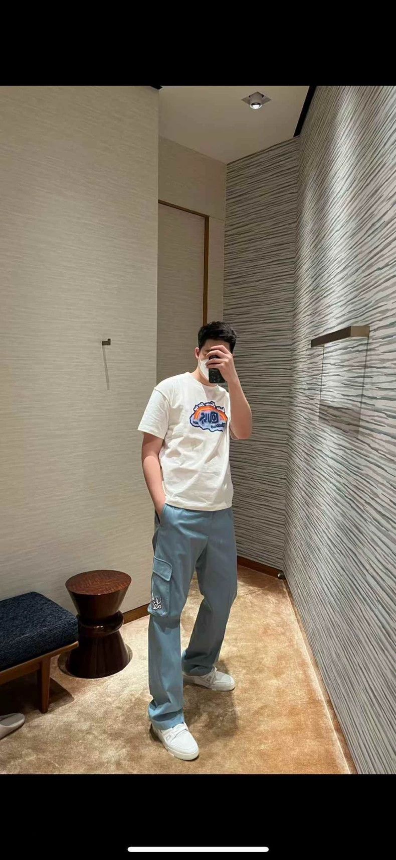 Louis Vuitton Louis Vuitton Blue Cargo Casual Pants - dmc Size US 31 - 6 Thumbnail