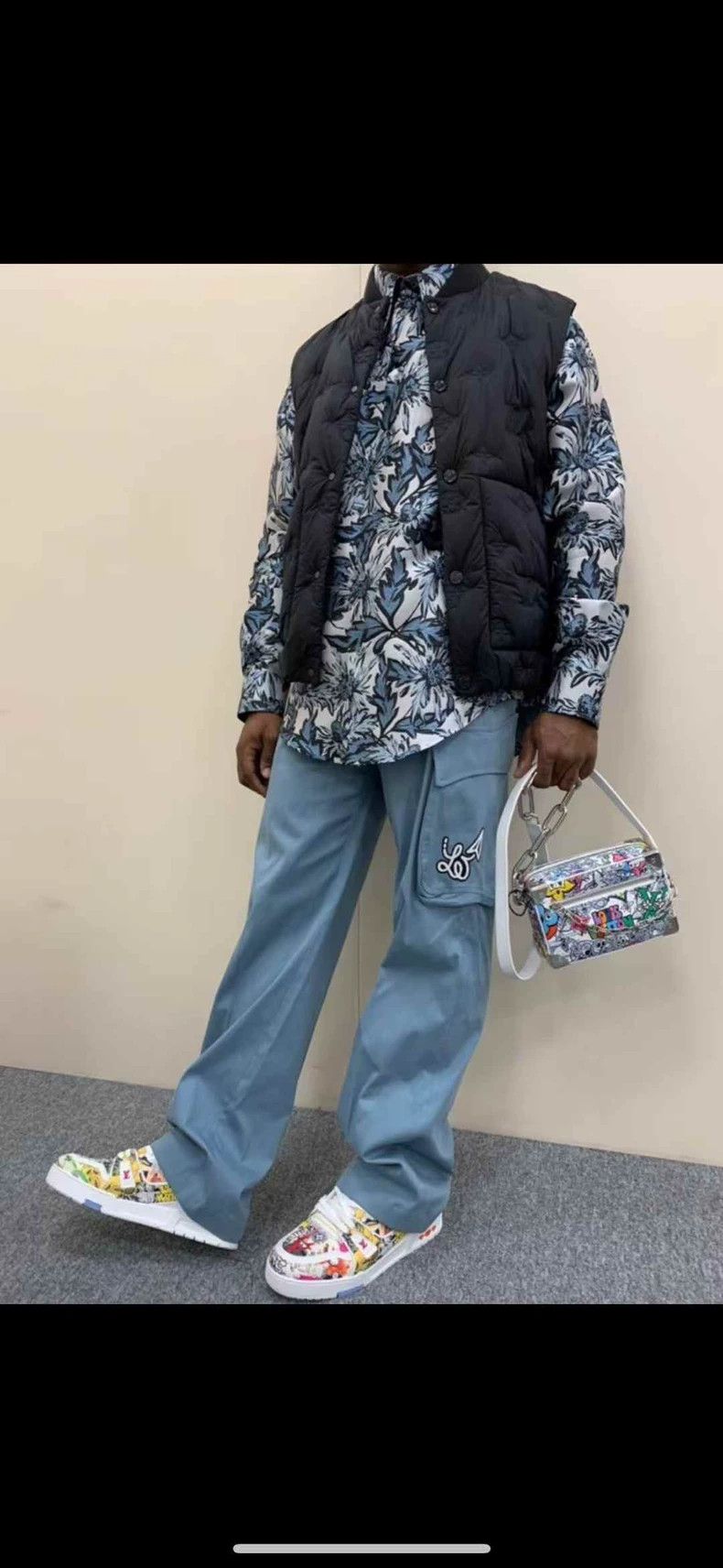 Louis Vuitton Louis Vuitton Blue Cargo Casual Pants - dmc Size US 31 - 7 Thumbnail