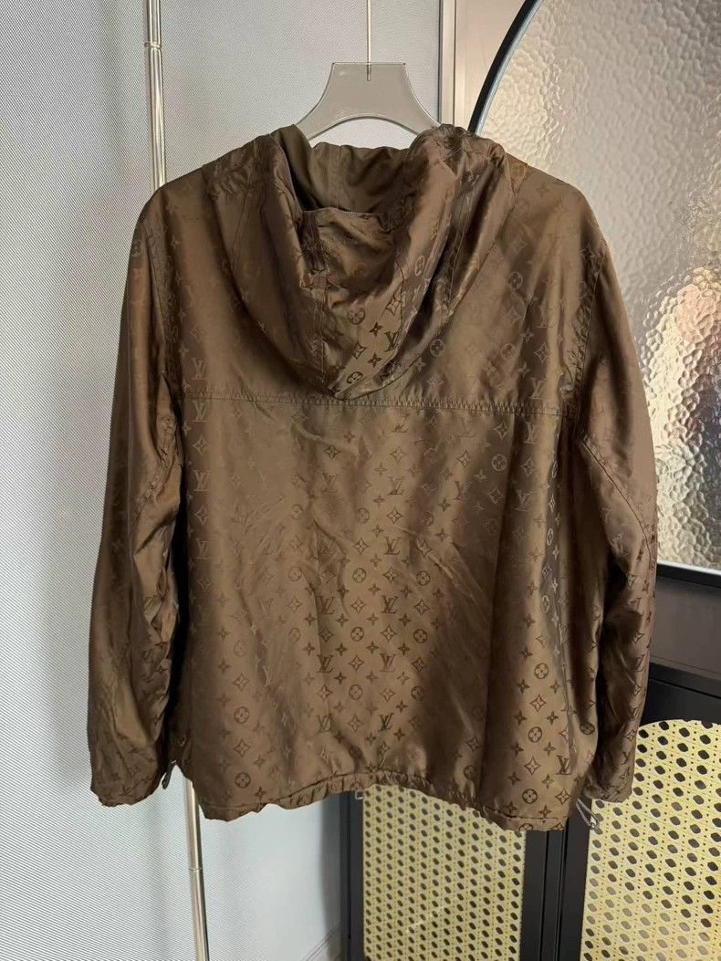 Louis Vuitton Louis Vuitton Brown Logo Reversible Jacket - dmc Size US L / EU 52-54 / 3 - 2 Thumbnail